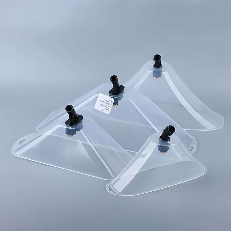 2Pcs Transparent Fan Shaped Lawn Sprinkler