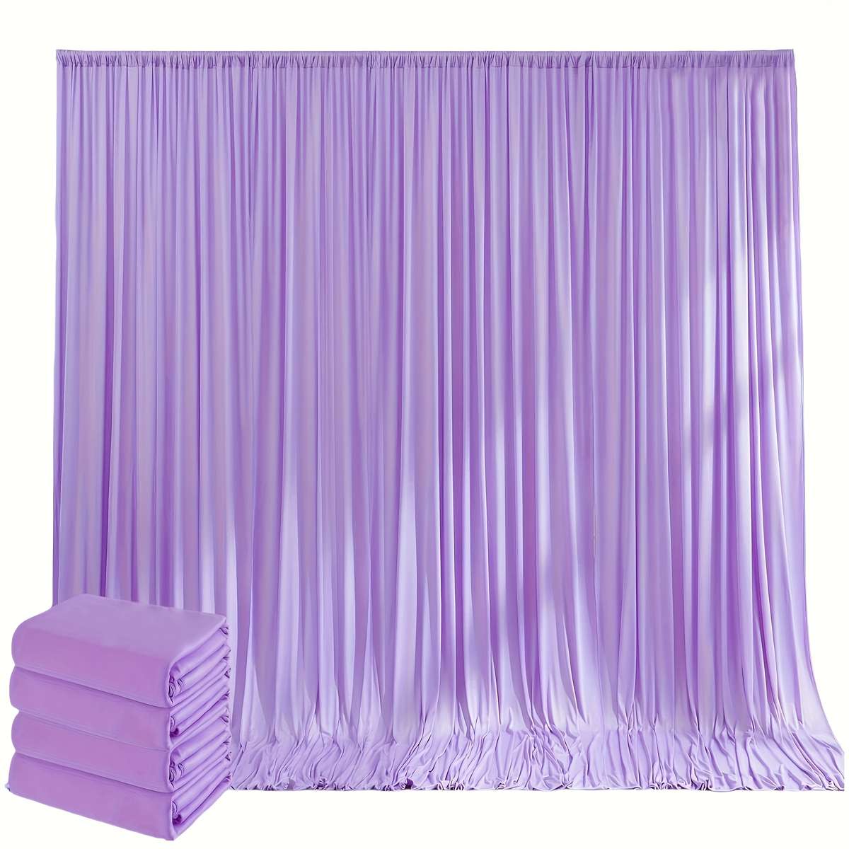 Wedding Supplies Color Red Size 6.1X3.05Meter 4 Panels 152.4Cm X 3.05Meter