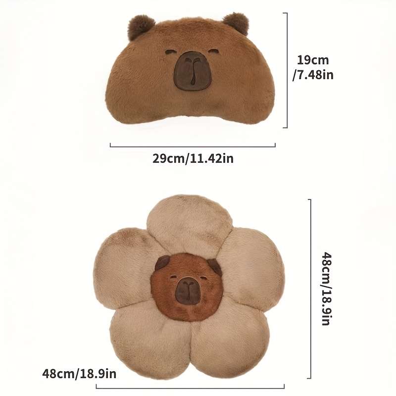 Car Interior Decor Style Capybara Headrest