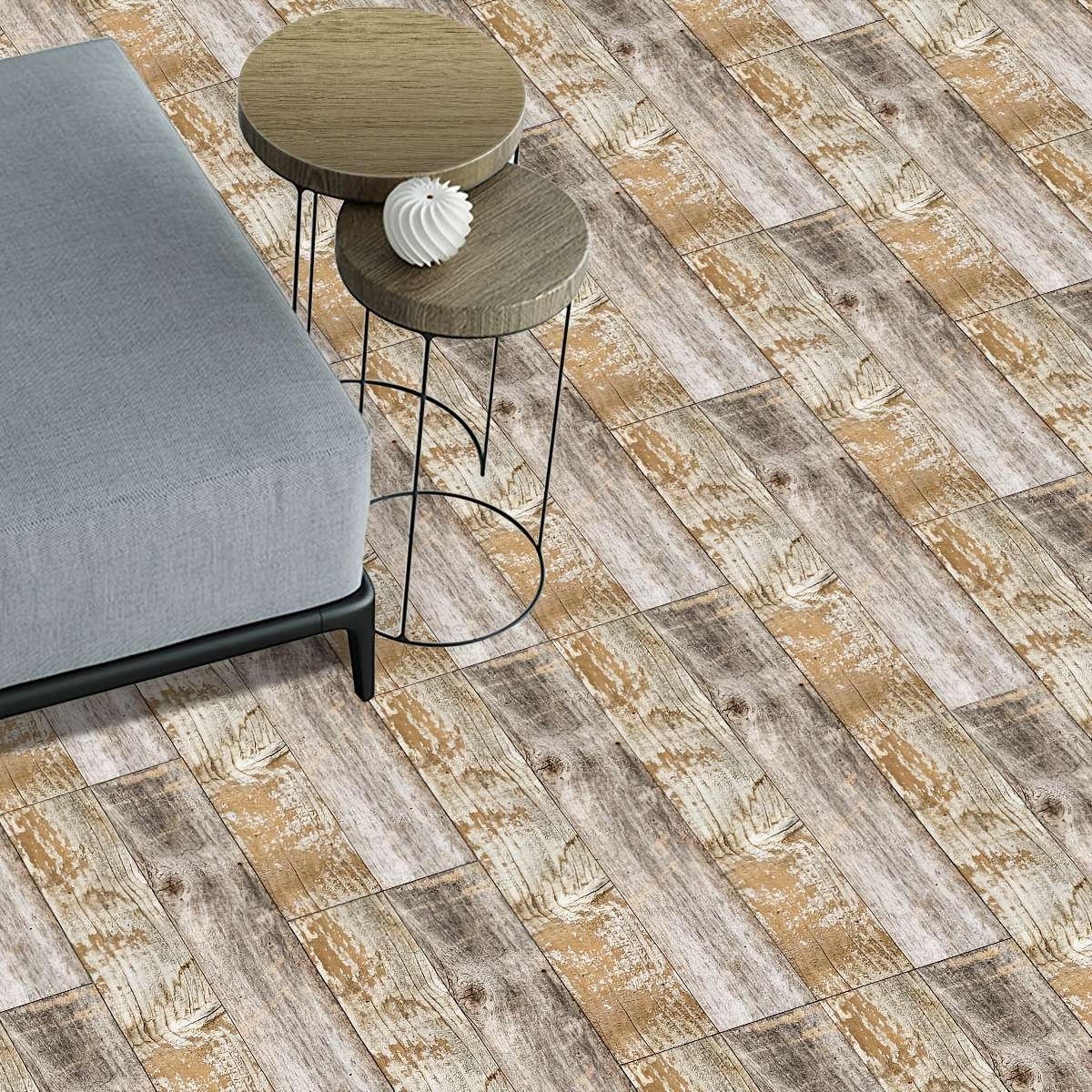 Self Adhesive Floor Stickers 40X15Cmx5Pcs
