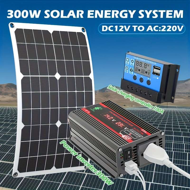 Solar Panel Model 300W Power Generation System