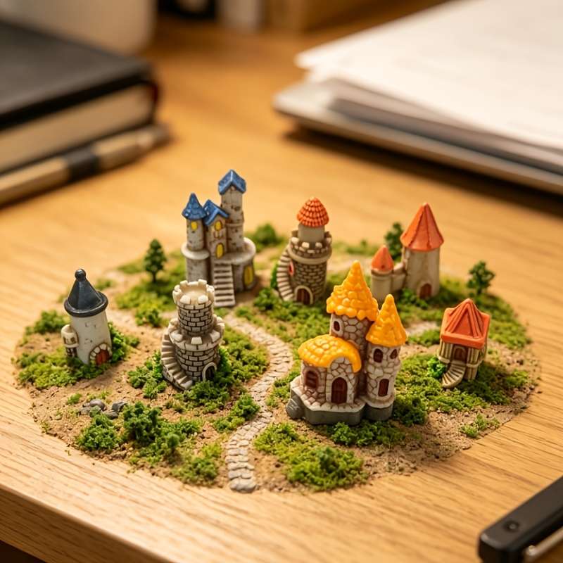 House Model Quantity 7 Piece Set