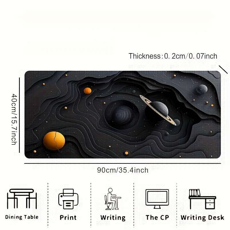 Mouse Pad Size 31.4X11.8Inch