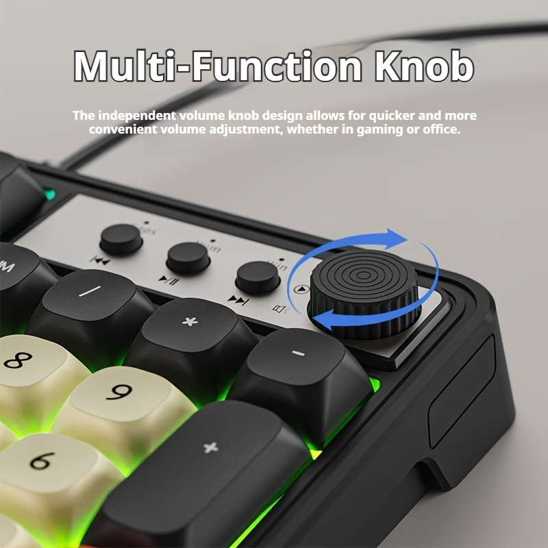 Keyboard Color White Model Mixed Light