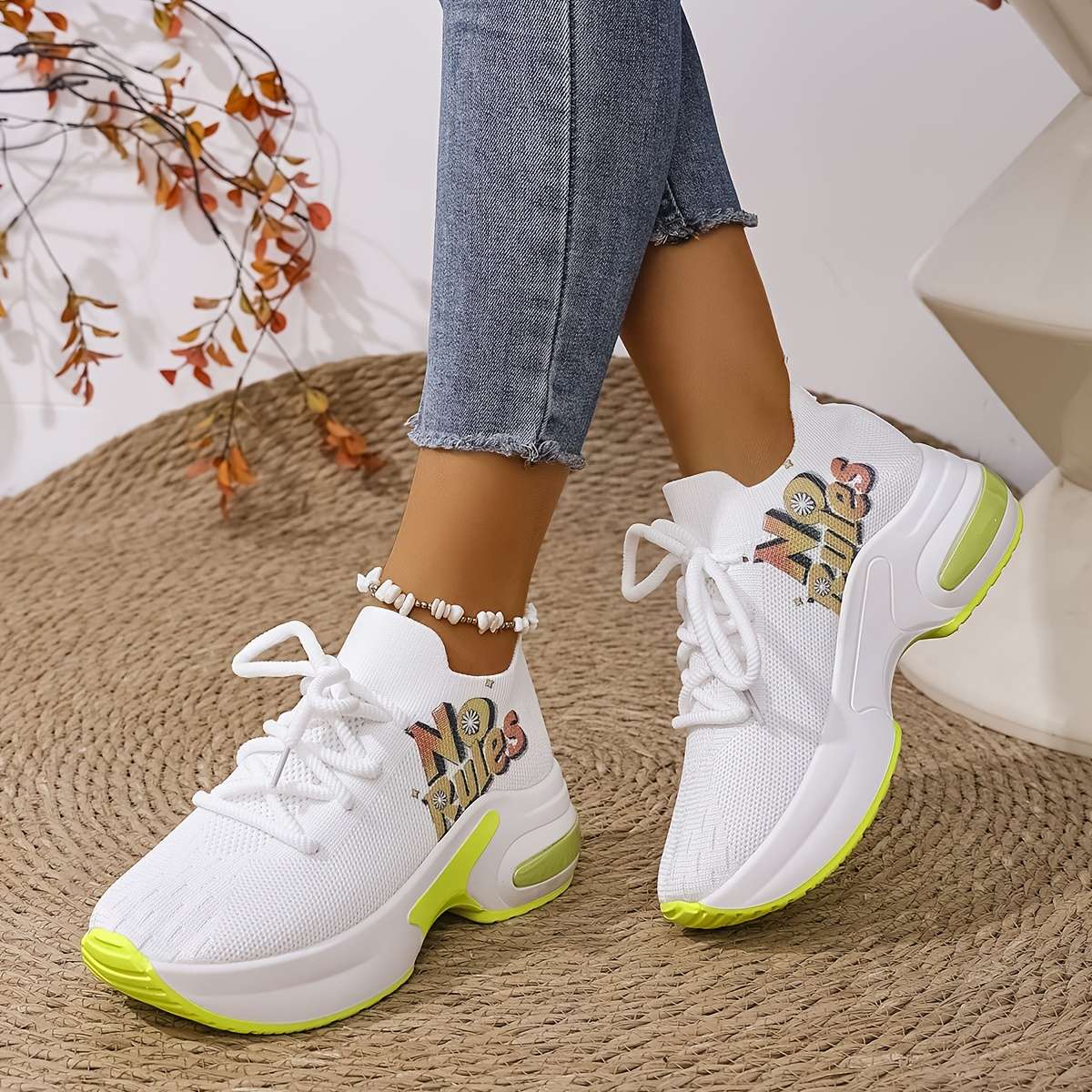 Women S Sneakers Color White Sizeuk 9