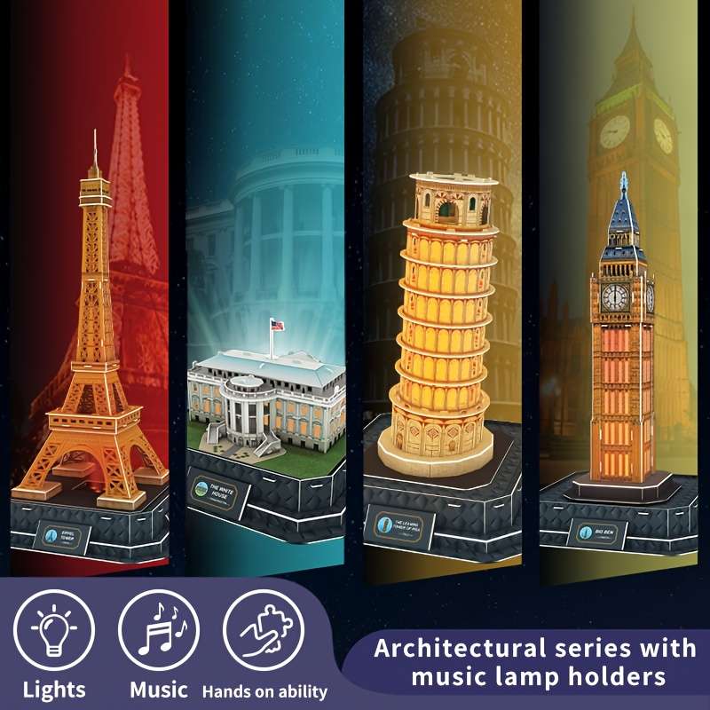 Building Toy Architectural Model Toy Set Model Hs B30222