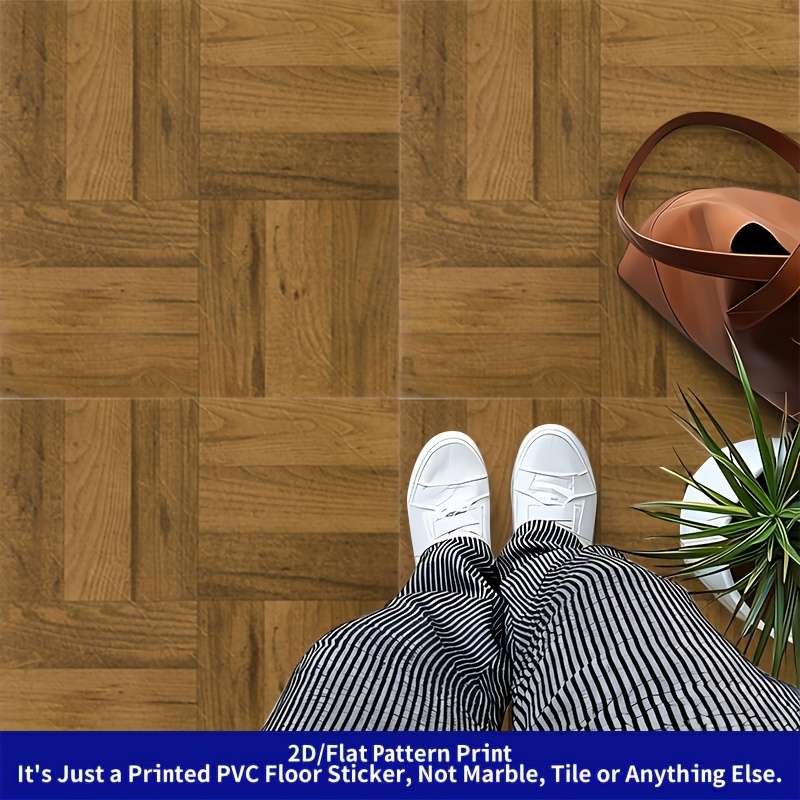 Self Adhesive Floor Stickers 11.8Inchx11.8Inch30X30Cm
