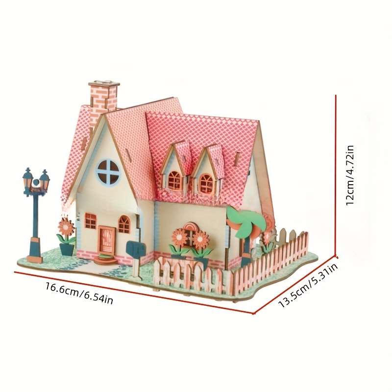 Building Toy Architectural Model Toy Set Style 2Pcs Set  Type B