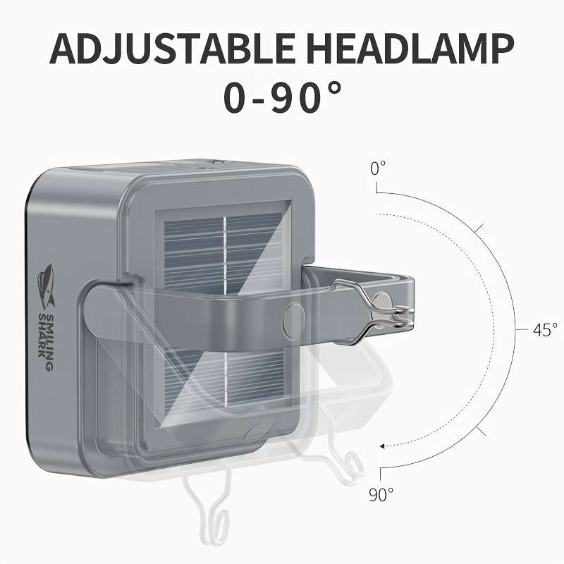Solar Emergency Lights Model Ly8281A Gray