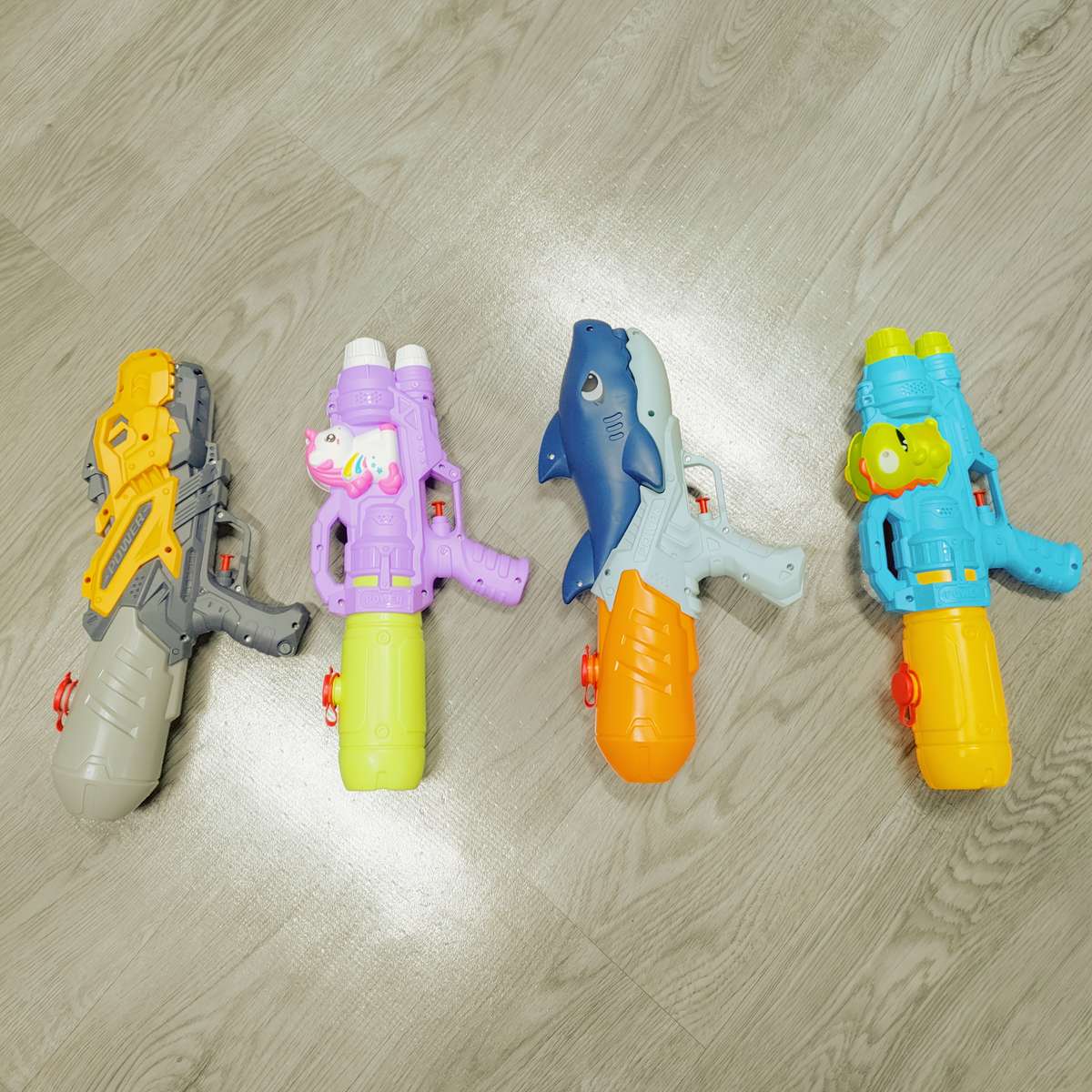 Toy Guns Color  Blue Cartoon Dinosaur Water Gun
