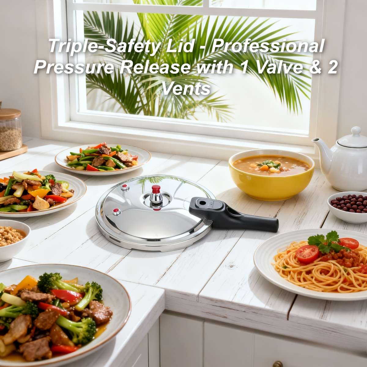 Premium Hcx Certified Stainless Steel Pressure Cooker Kitchen