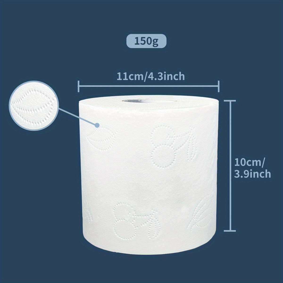 Toilet Paper Quantity 2Pcs