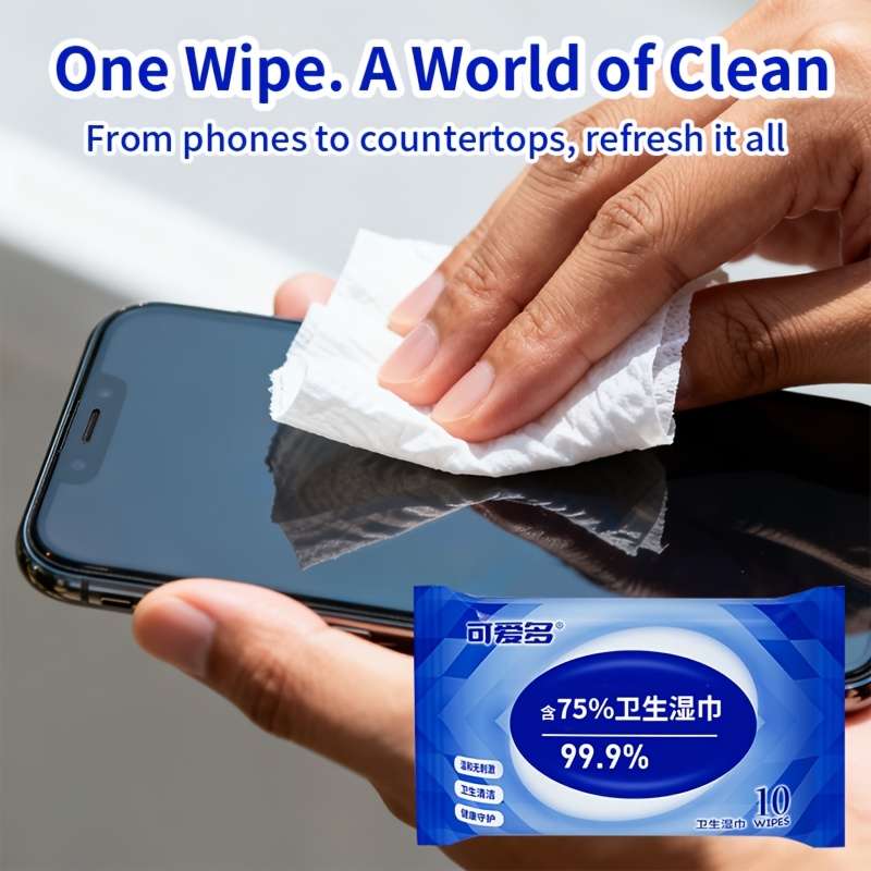 Wet Wipes Quantity 3 Packs Of 30 Tablets