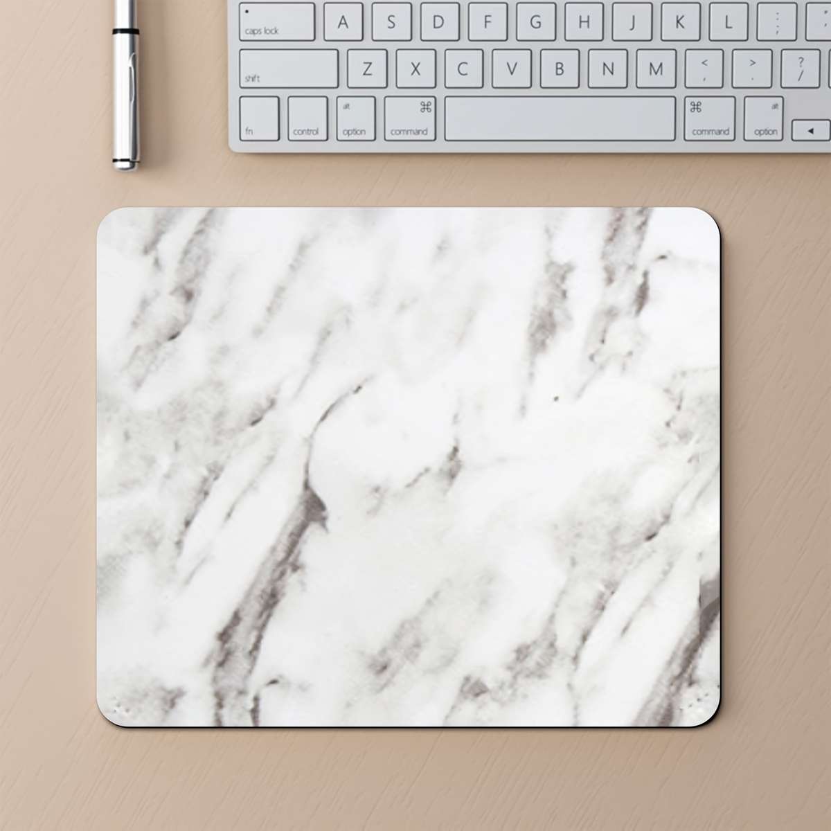 Mouse Pad Color Sunset Marble Pattern