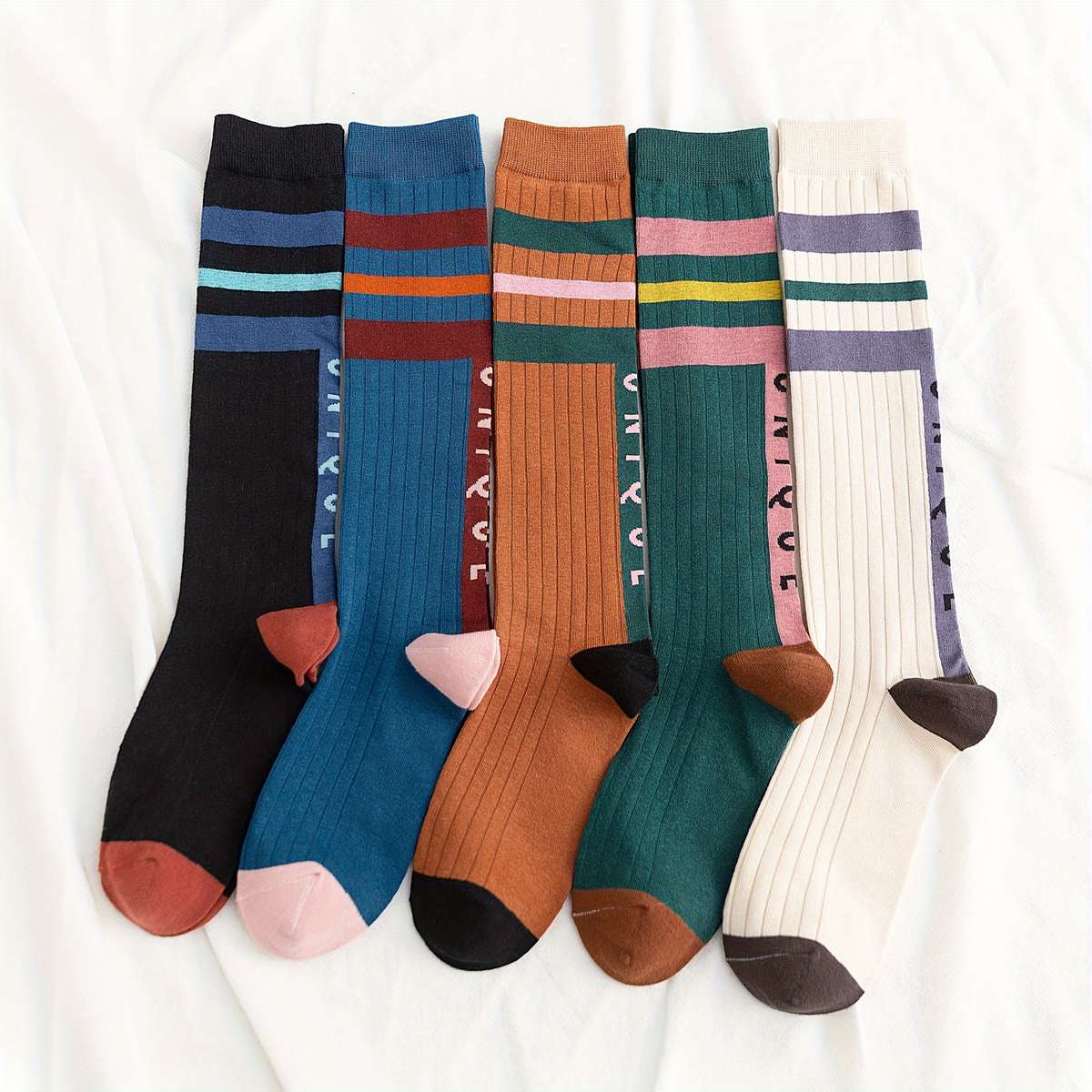 Women S Socks Color 2 PairsBlue Size Onesize