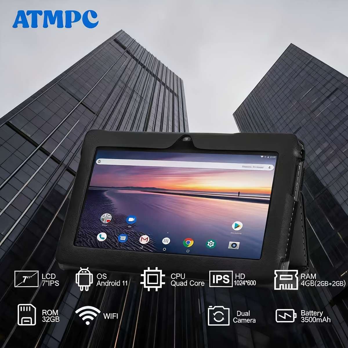 Lightweight Tablet Ram Rom Android For Online Learning Smooth Touch Control 7