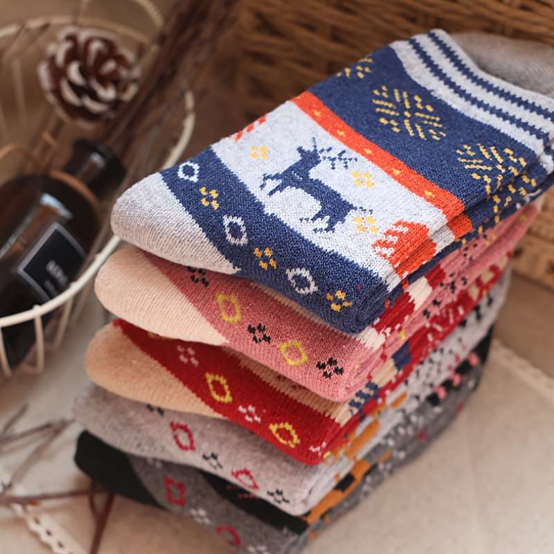 Women S Socks Color 5 Pairsrandom Mixed Colors Size Onesize