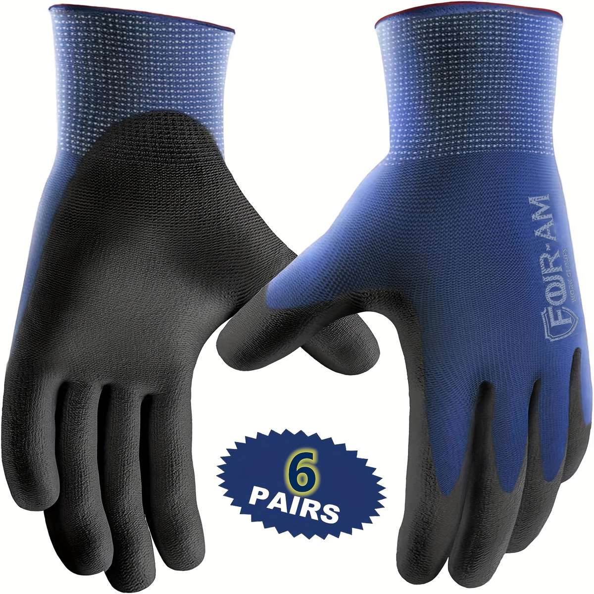 Work Gloves Size Xl Quantity 6Pairs