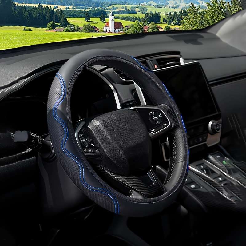 Car Steering Wheel Cover Red Quantity