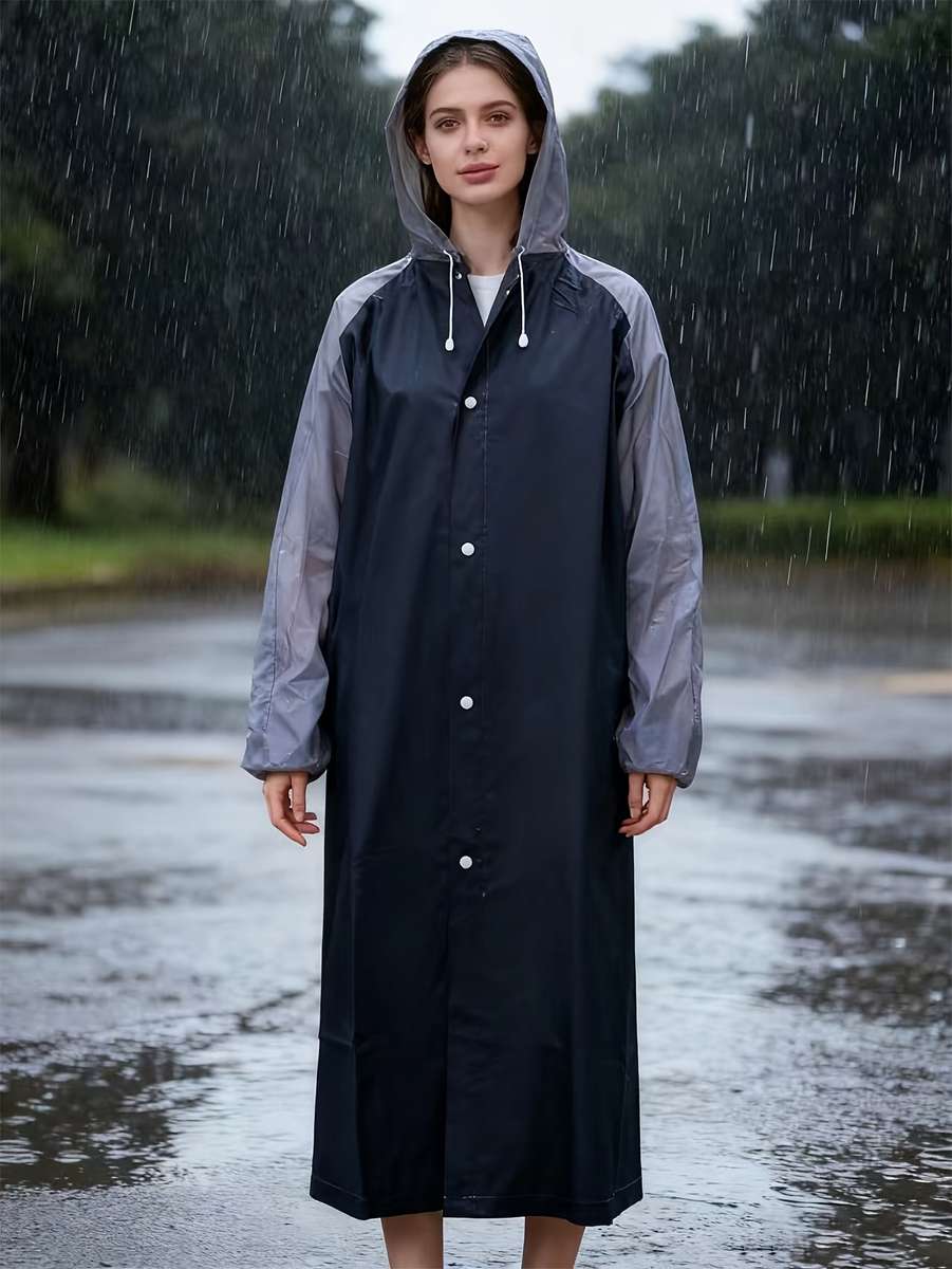 Raincoat Blue Size Asian Onesize