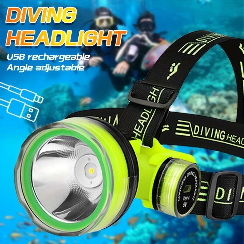 Portable Lamp Items Led Diving Headlamp Quantity 1Pc