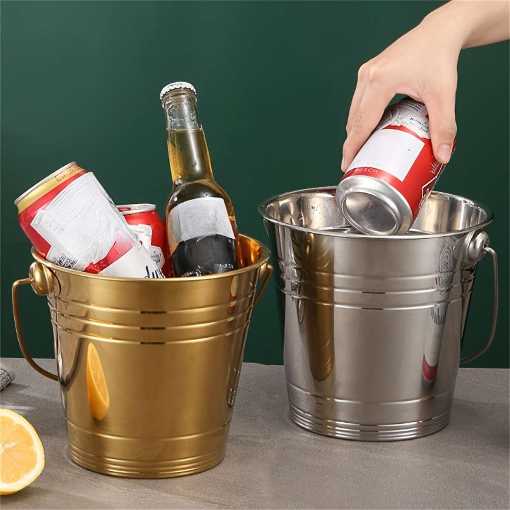 Ice Bucket Color Silvery Size1.5L