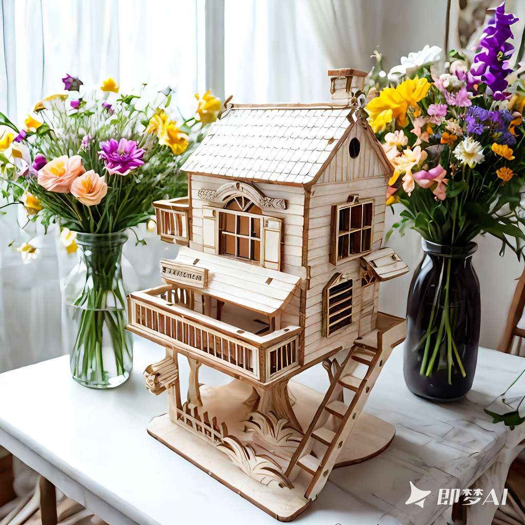 3D Building Model Puzzle Set Quantity 1 Set
