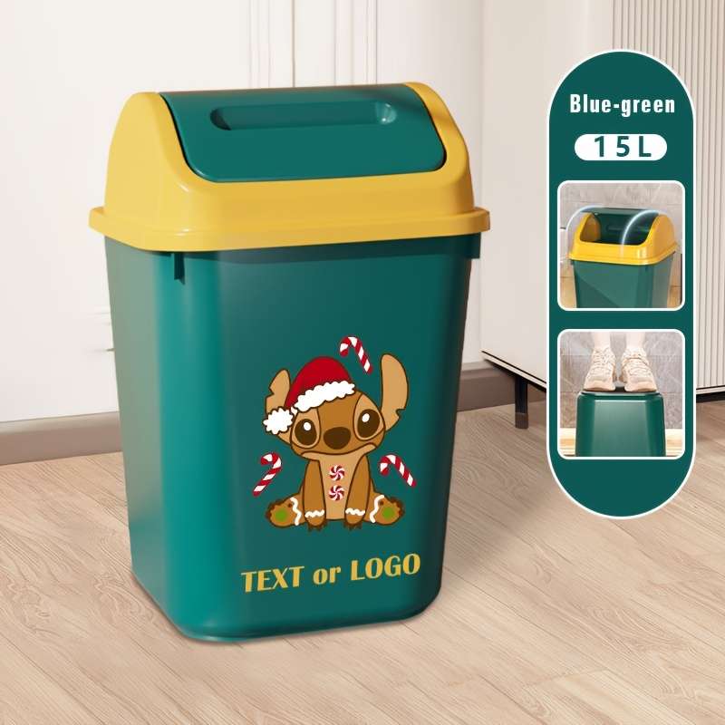 Garbage Can Color Green