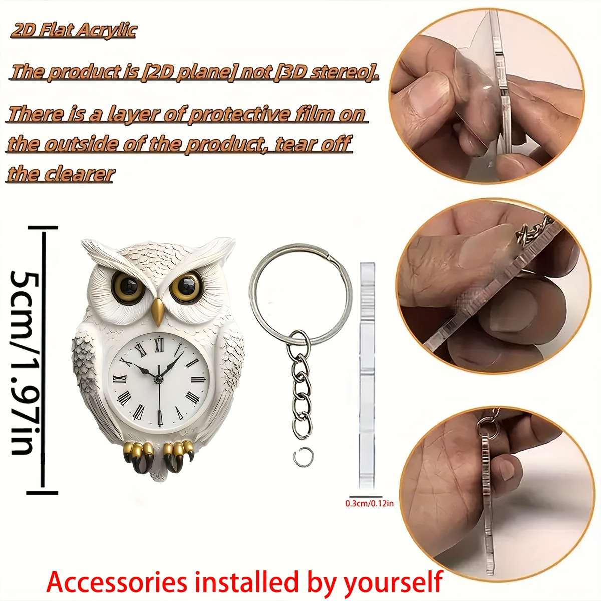 Keychain Ornament Size 5Cm