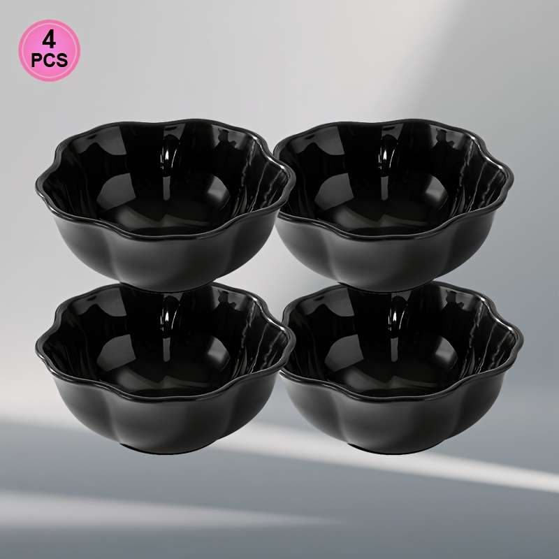 Bowl Model Black Square Style Quantity7Pcs Set