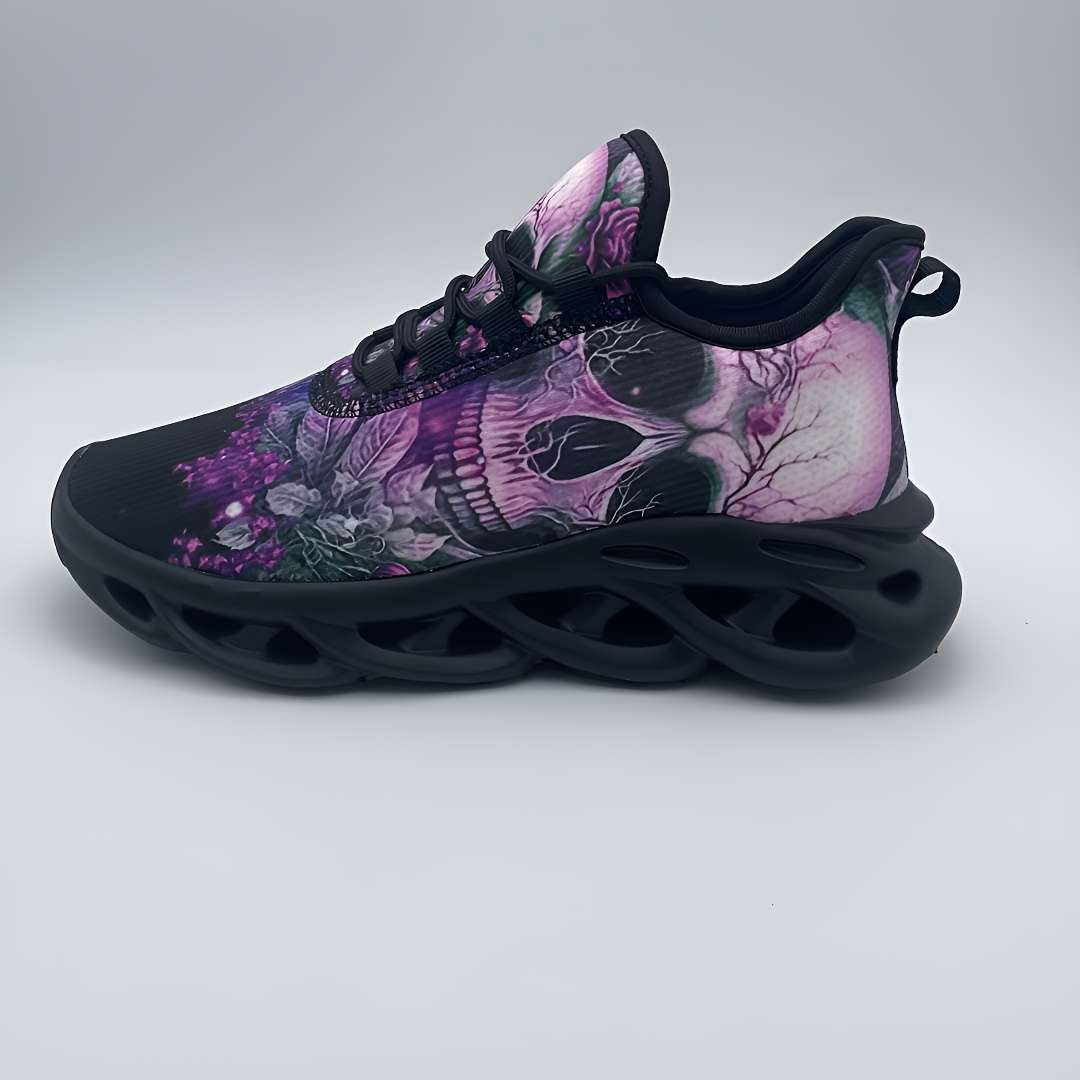 Women S Sneakers Color Purple And Black Sizeuk 4.5