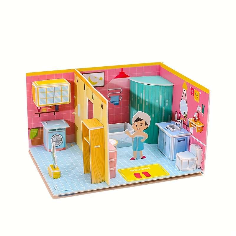 Building Toy Architectural Model Toy Set Style Christmas Dessert Shop