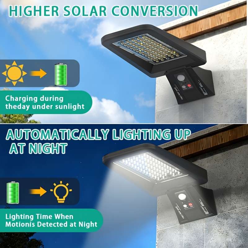 Solar Emergency Lights Quantity 2Pcs