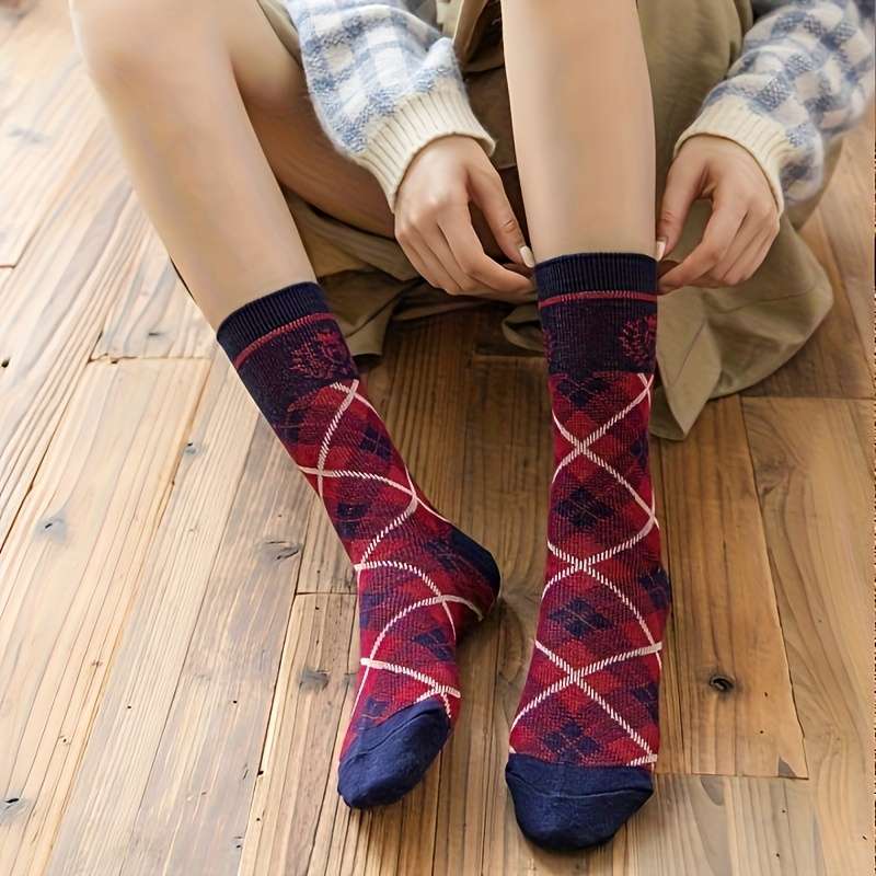 Women S Socks Color Red Size Onesize