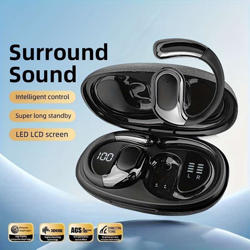 Rechargeable Wireless Earbuds Headphones Headset