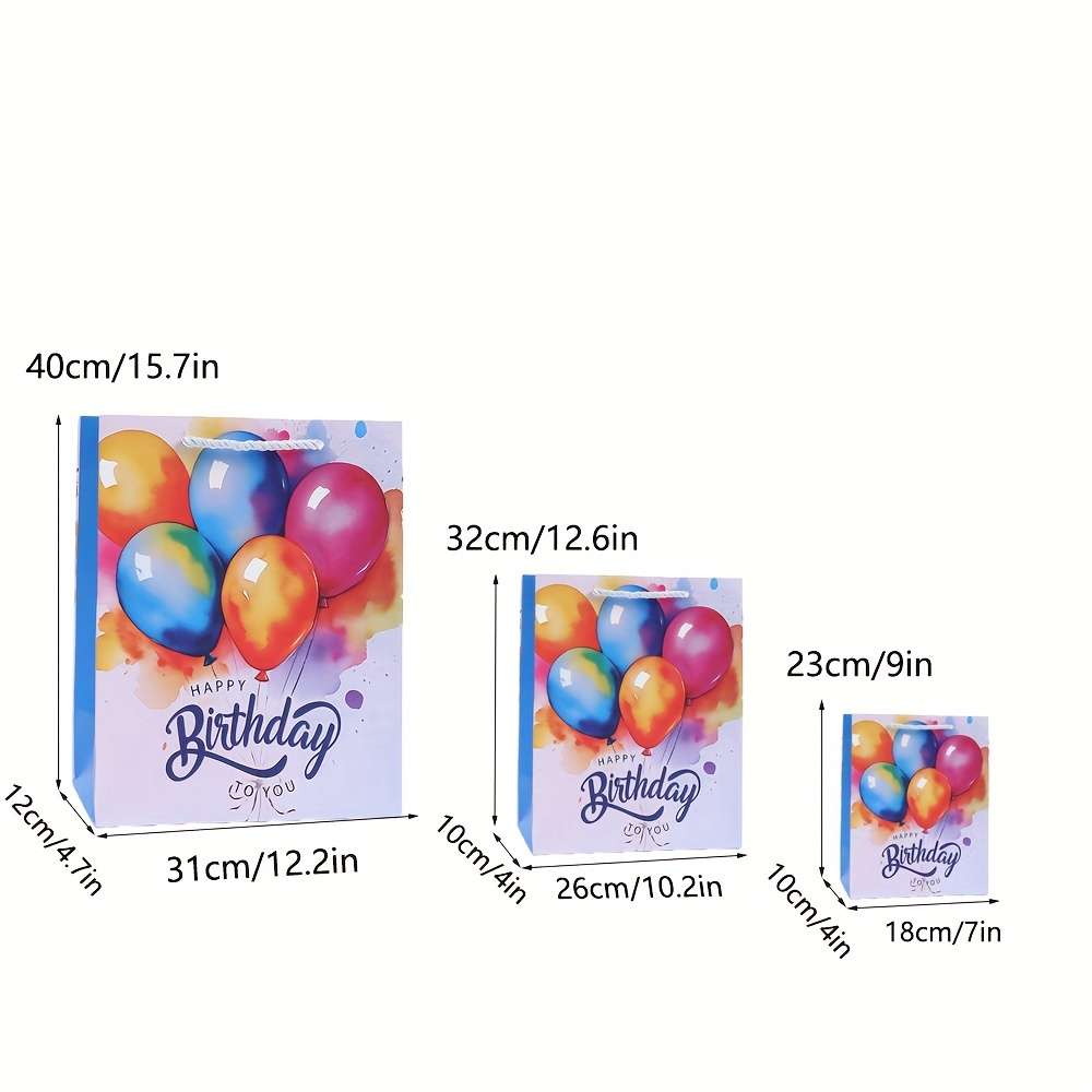 Gift Bags Size 32 X 26 X 10Cm Quantity 4Pcs-Combination Mixed