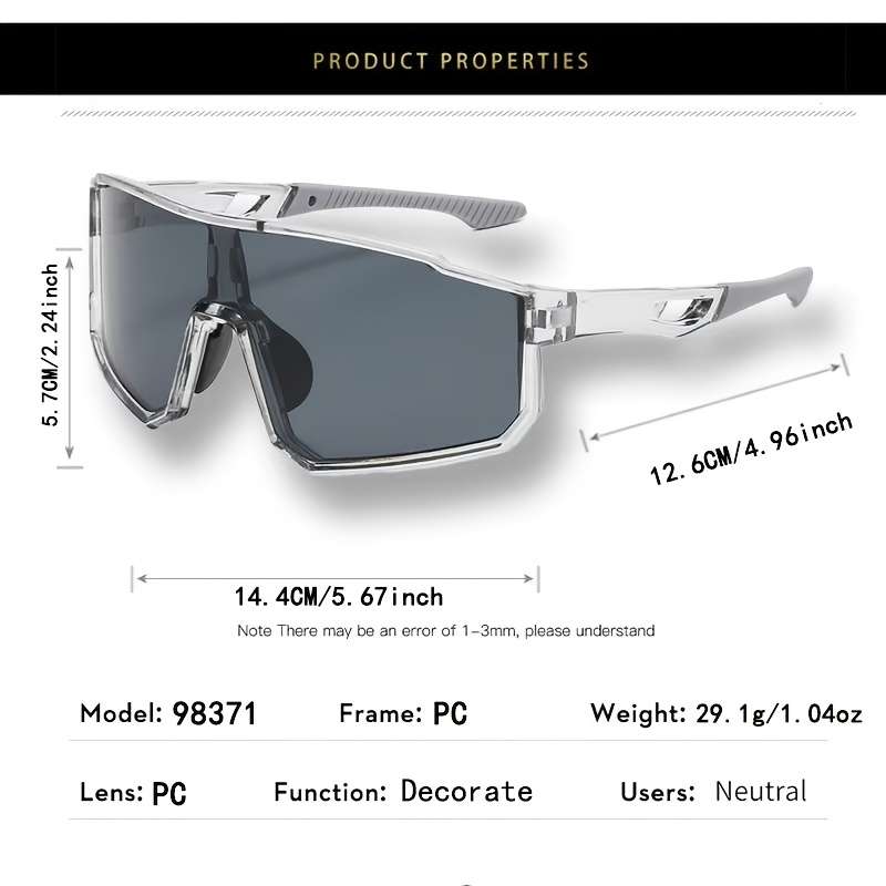 Cycling Glasses Color Blue
