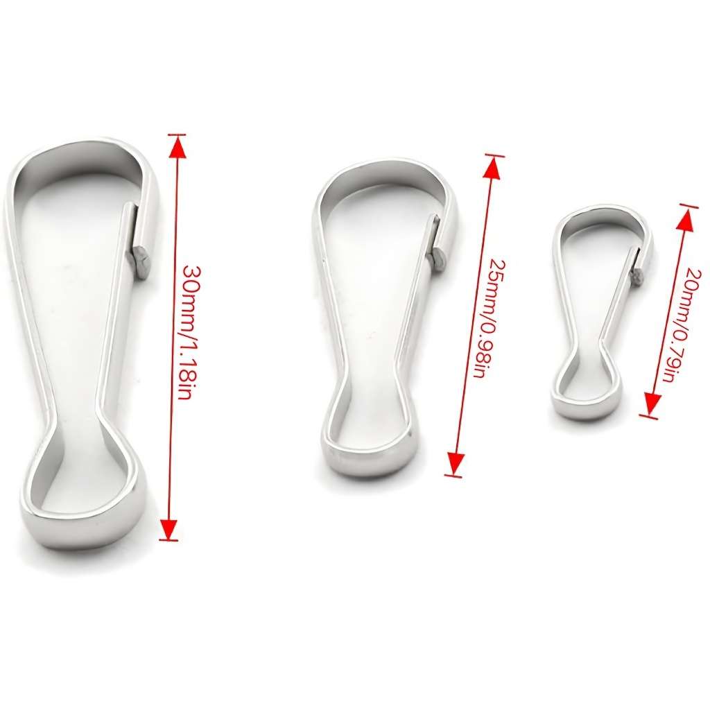 Hook Upmodel 30Mm 1.18In Quantity 50Pcs