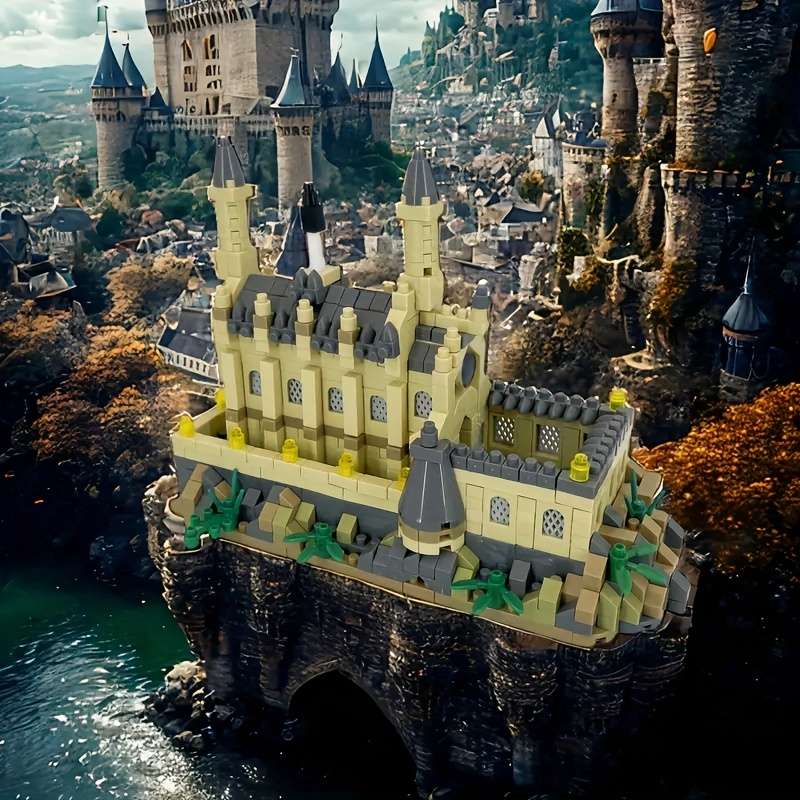 Building Toy Architectural Model Toy Set Model Magic Academy