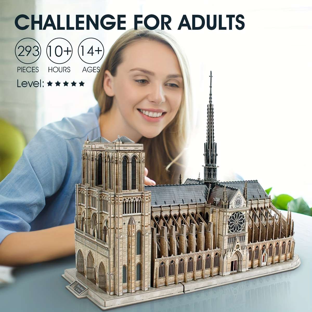 Building Toy Architectural Model Toy Set Items Notre Dame De Paris