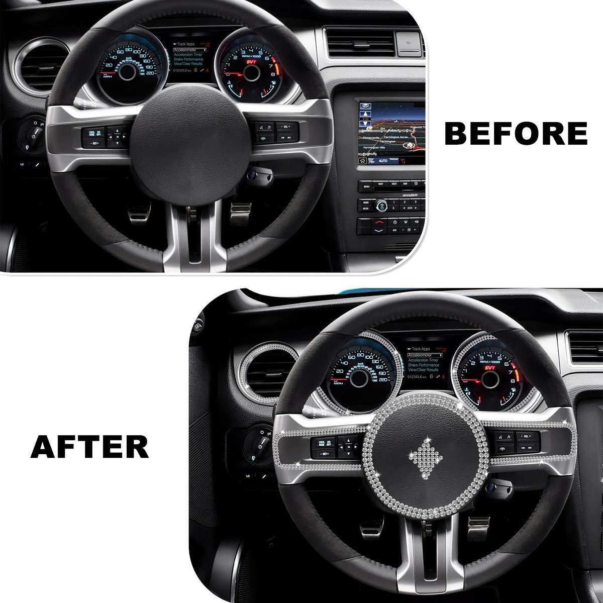 Car Interior Decor Model White 5 0Meter