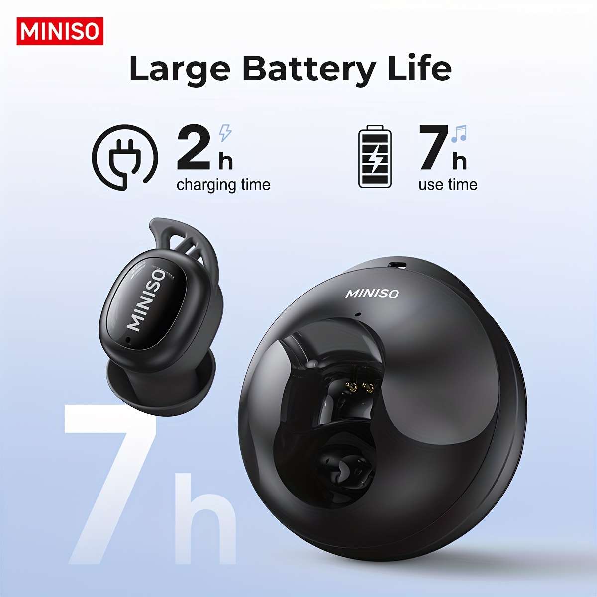 Rechargeable Wireless Earbuds Headphones Headset