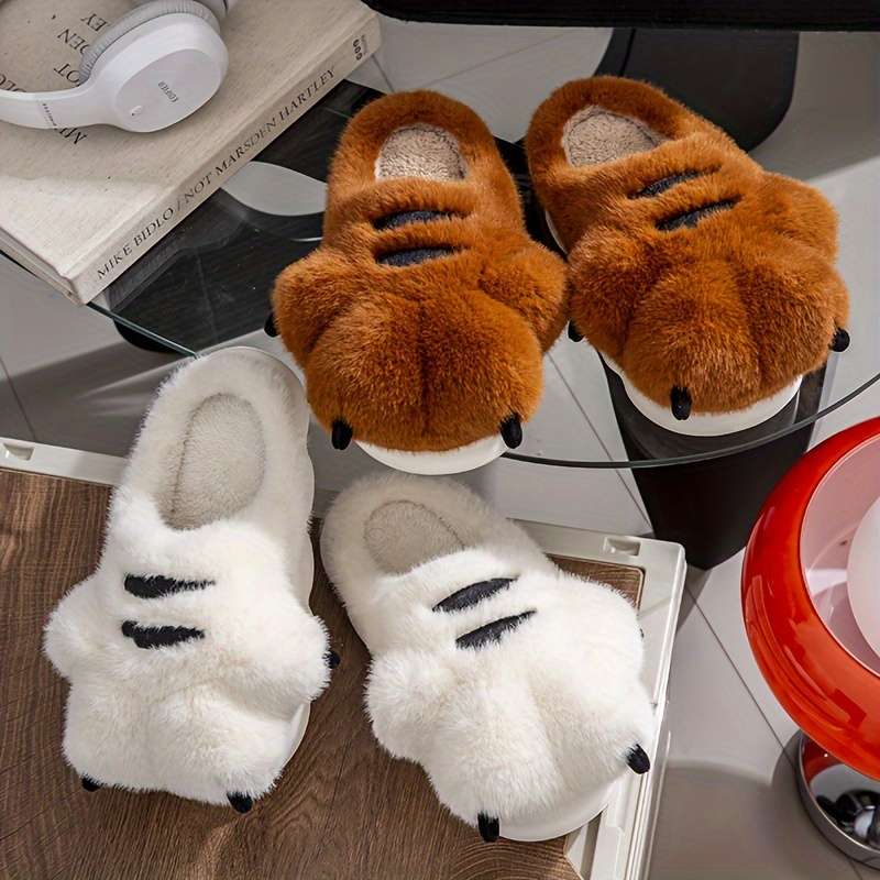 Cotton Slippers Color White Sizeuk 6.5-7