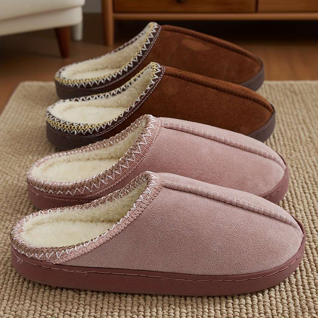 Cotton Slippers Color Grey Sizeuk 7.5-8