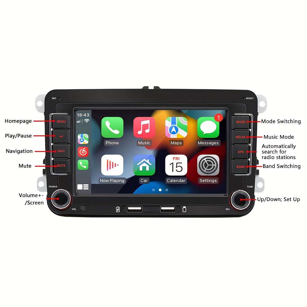 Car Audio  Entertainment System Items Car Stereo Radio For Vw