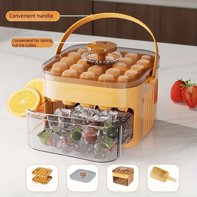 Ice Maker Color Ivory White Model25 Ice Trays For A Single Layer