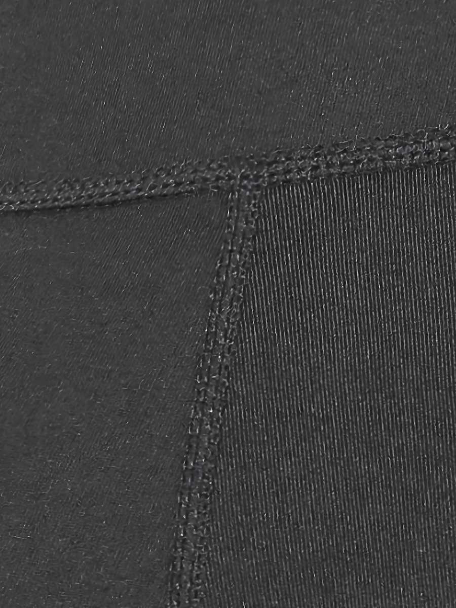 Thermal Underwear Color 2Pack Black Cloth And Black Thread Sizel