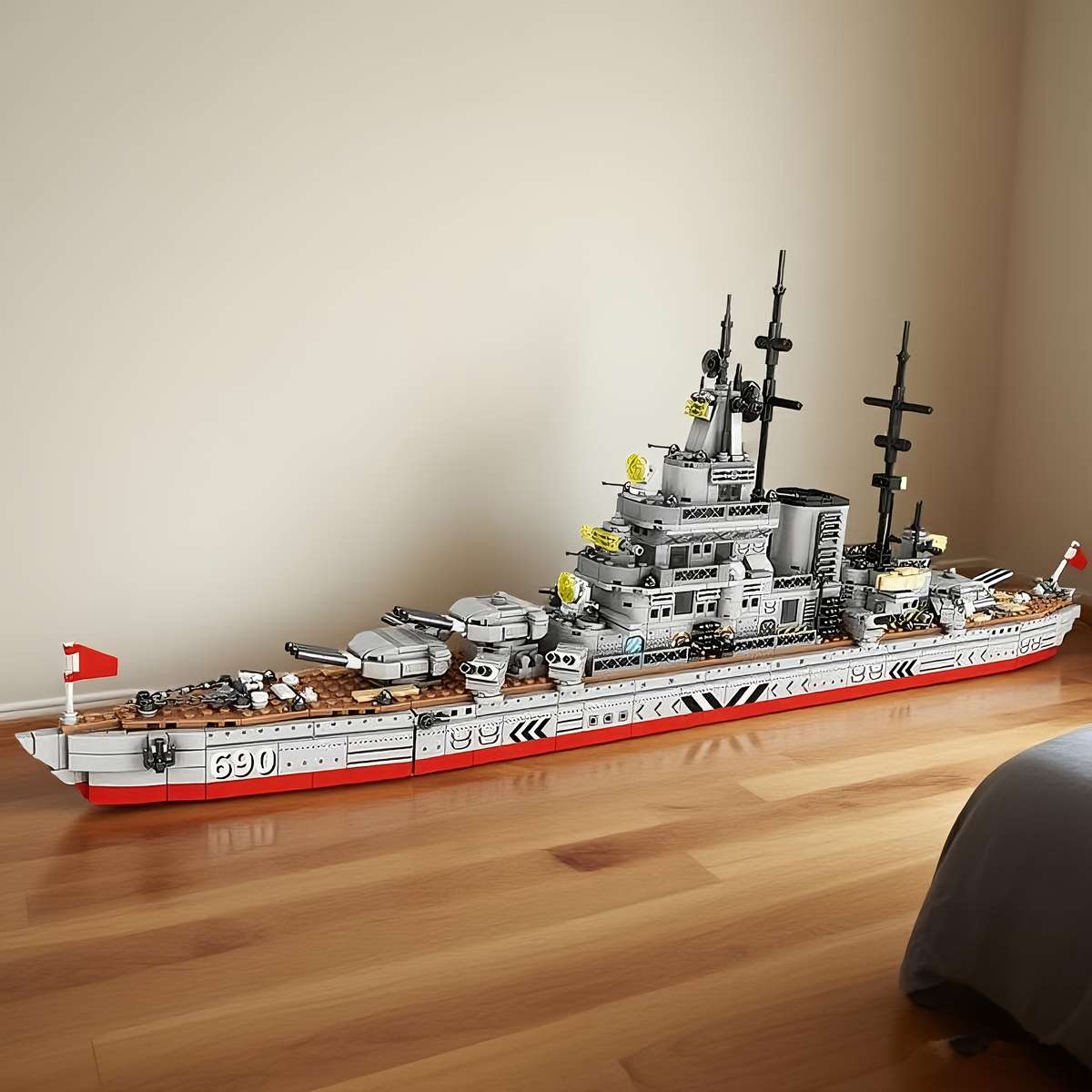 3D Jigsaw Puzzle Model Ship Style 1420Pcs Warship Model