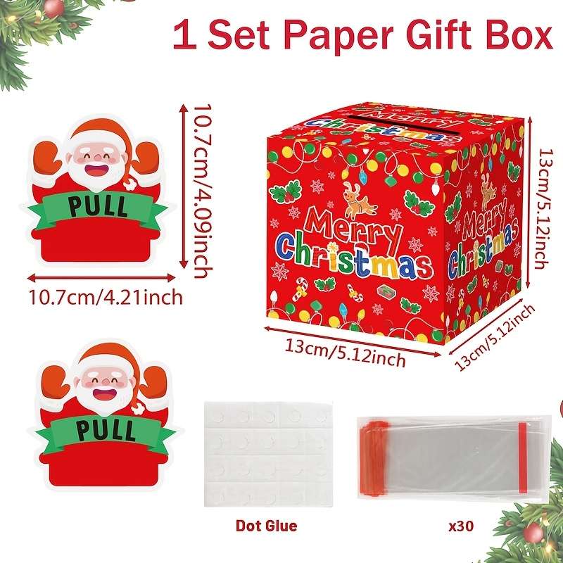 Christmas Gift Boxes Quantity 1 Set