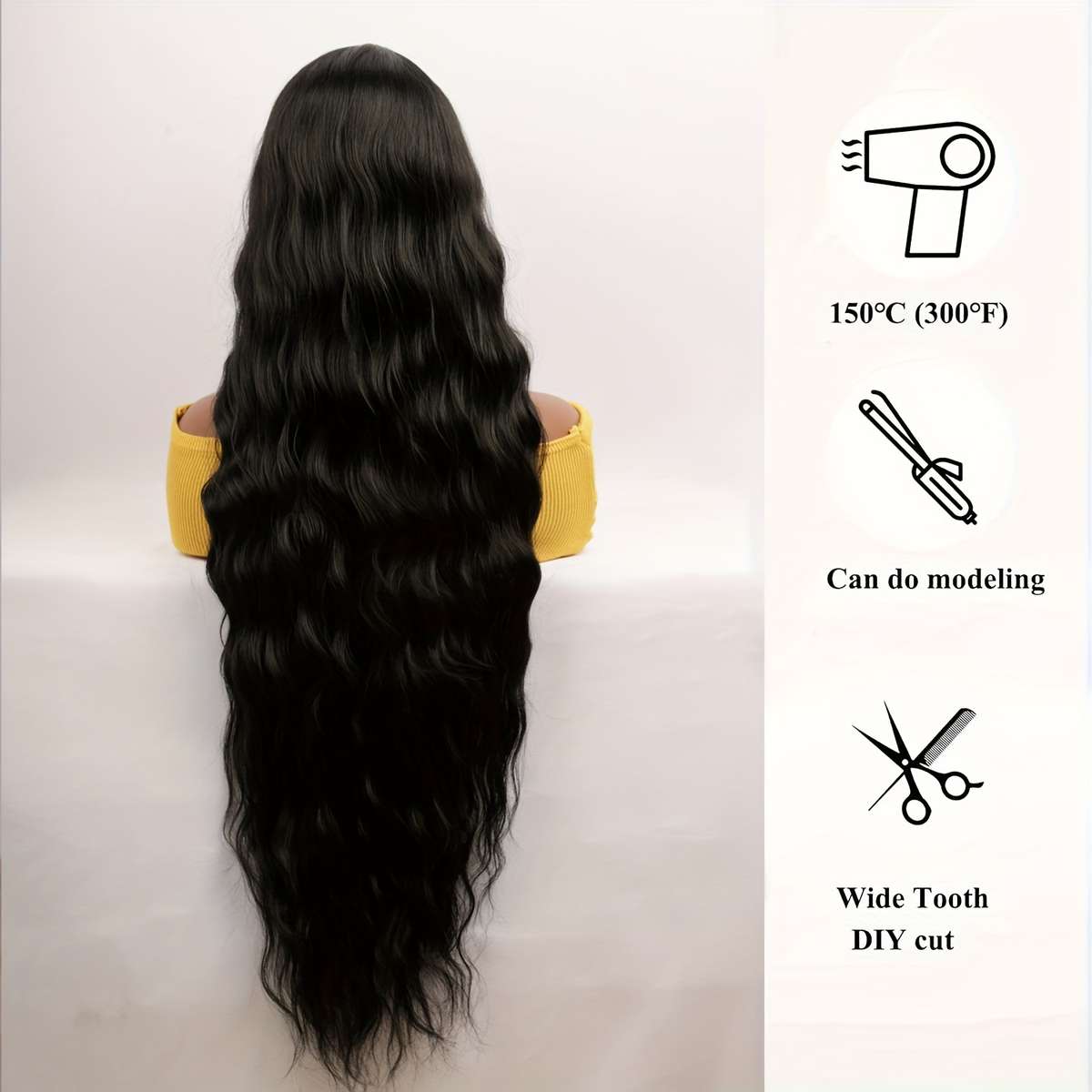 Women S Wigs Rust Hair Length76.2Cm